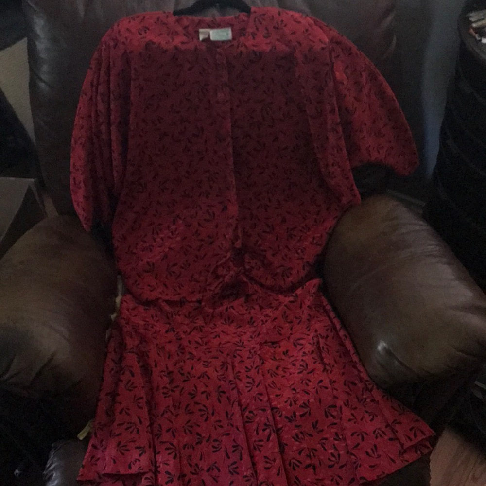 Vintage skirt with matching top
